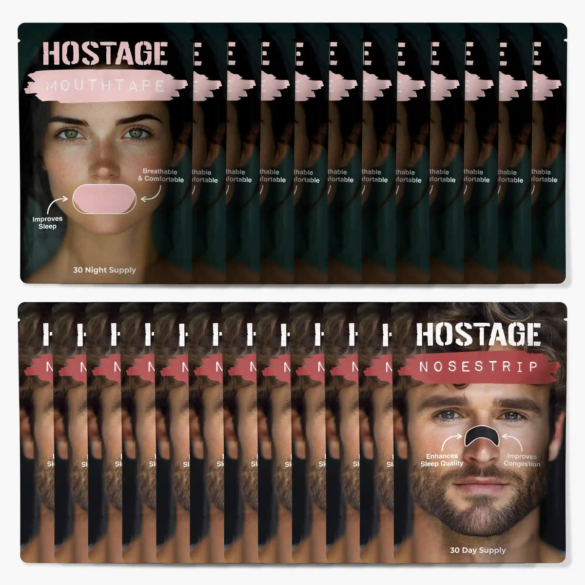 Hostage Mouth Tape & Nose Strips SPECIALS