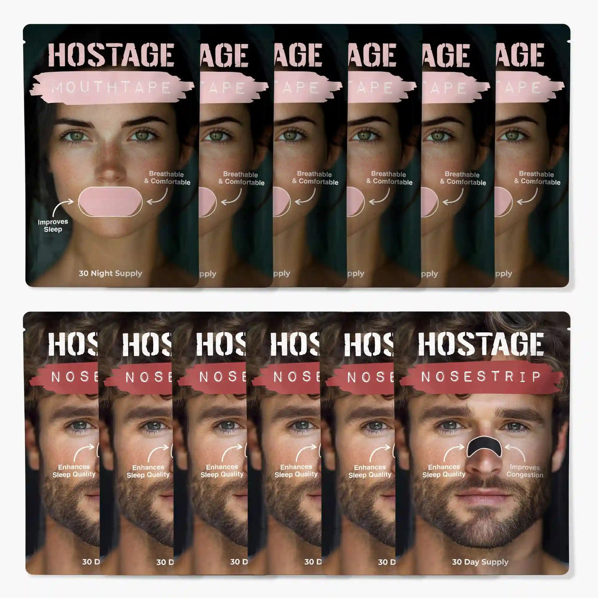 Hostage Mouth Tape & Nose Strips SPECIALS
