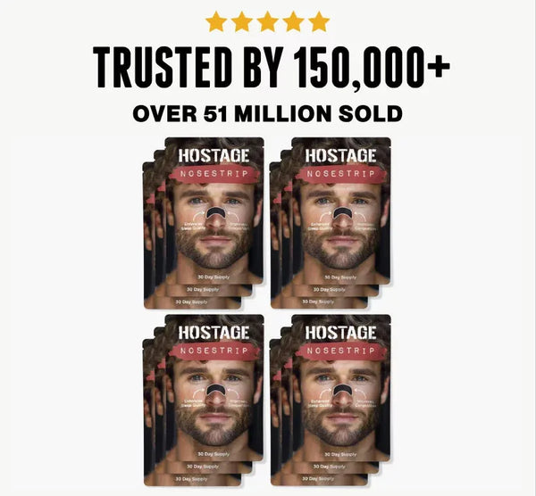 Hostage Nose Strips Year (Meta 50% Off)
