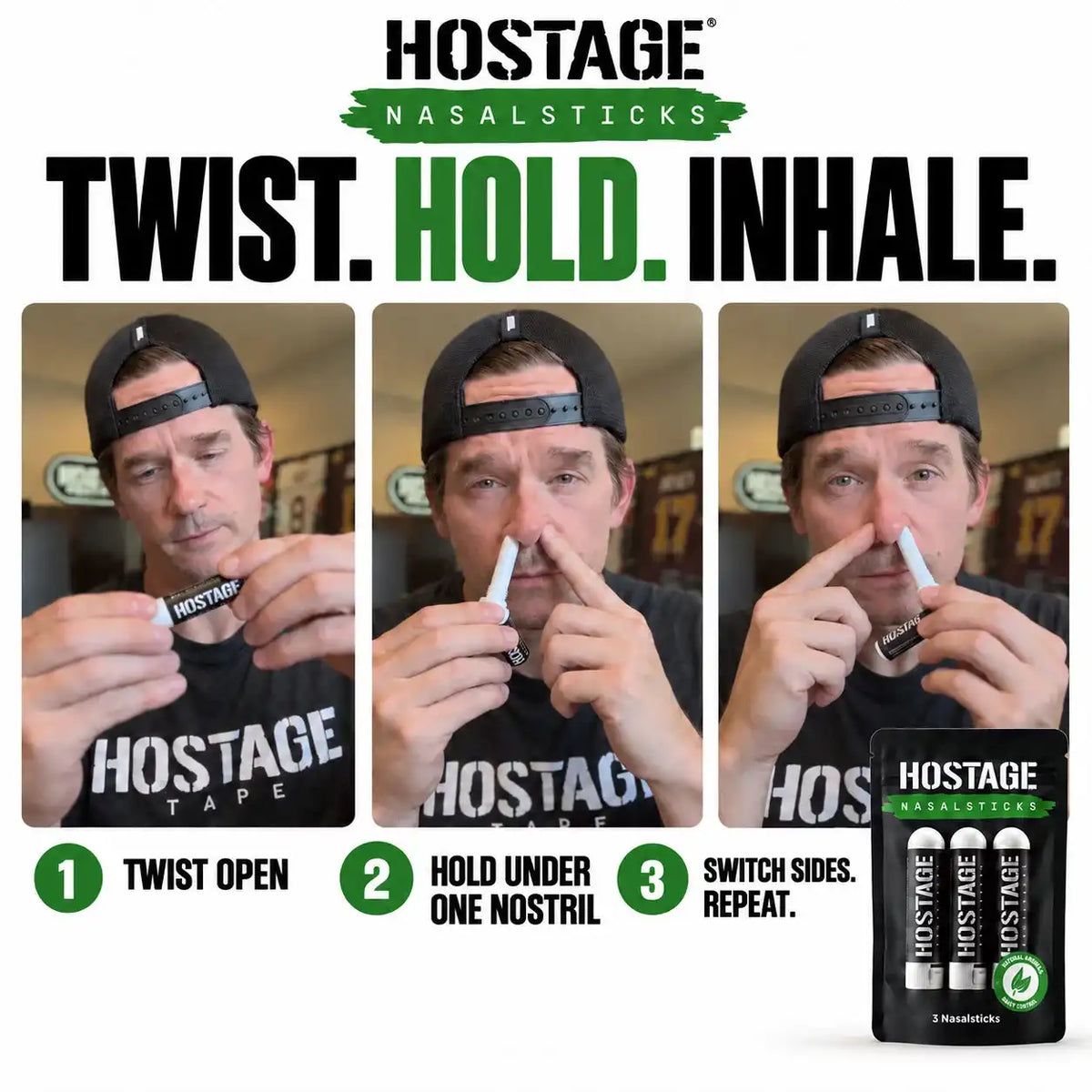 Hostage Nasal Stick