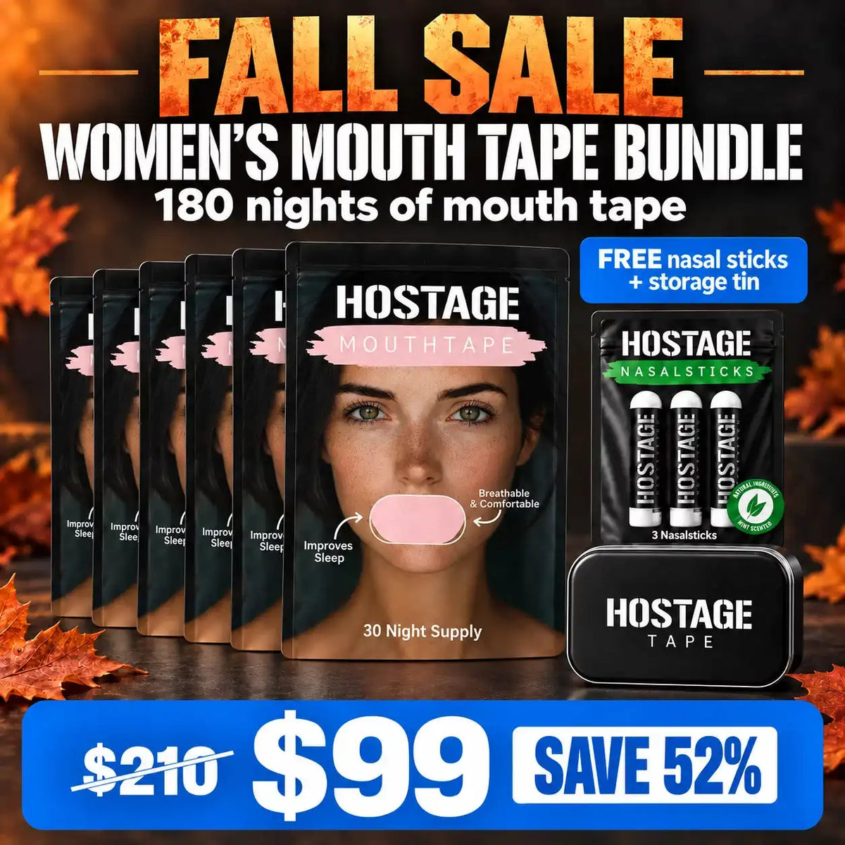 Women's Mouth Tape Bundle Main image