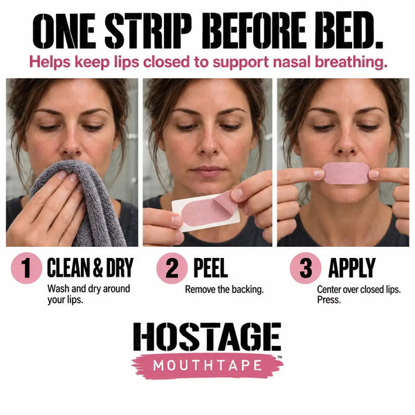 Hostage Mouth Tape 30 Day Try - Women's