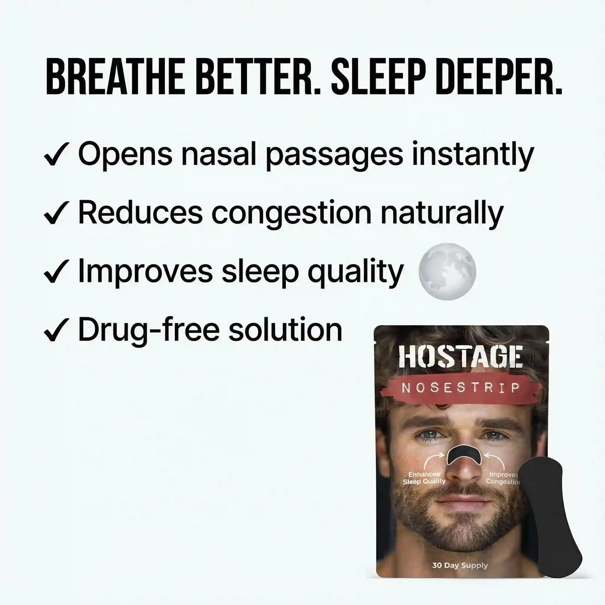 Hostage Nose Strips 30 Day Try