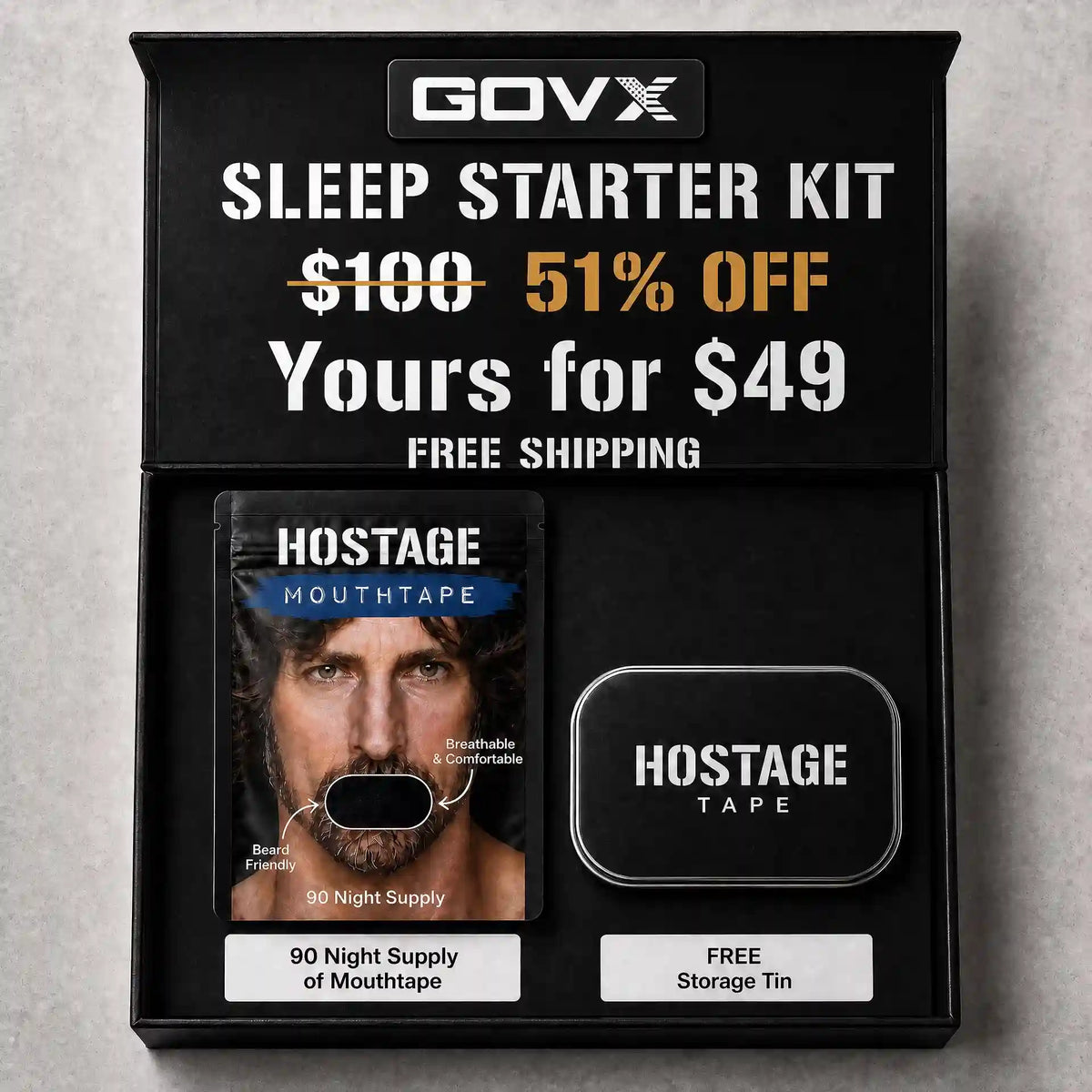 GOVX Sleep Starter Kit - Save 51% - FREE Shipping Main image