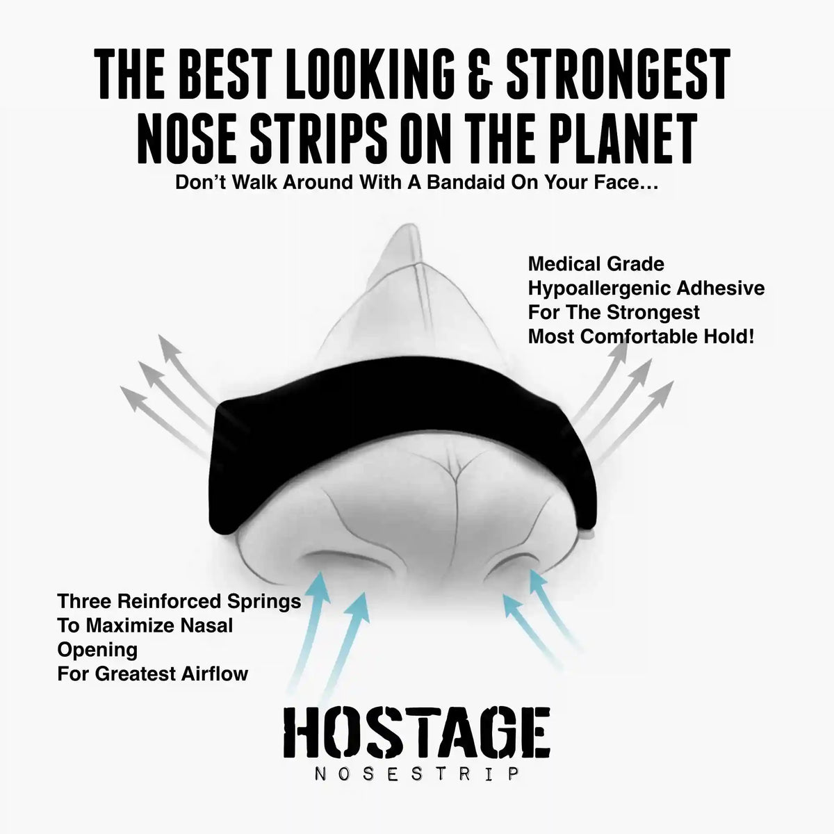 Hostage Mouth Tape & Nose Strips SPECIAL