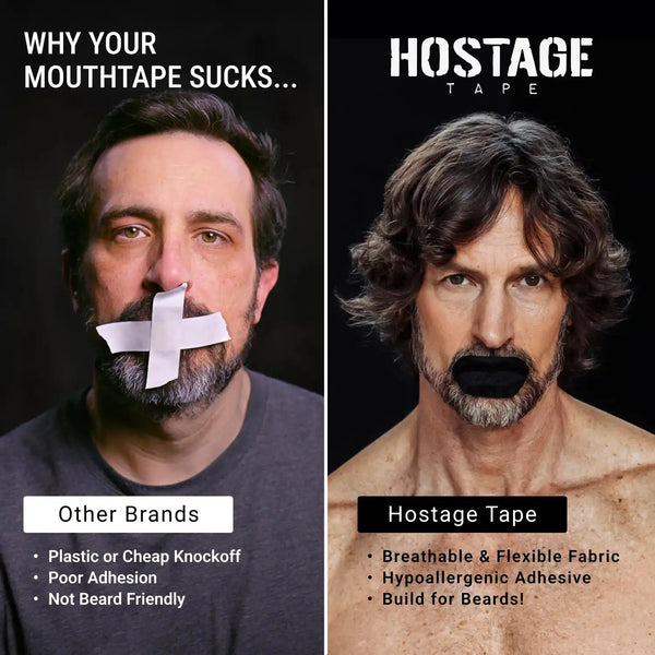 Hostage Mouth Tape & Nose Strips SPECIAL