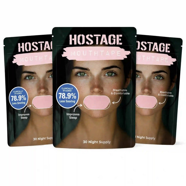 Hostage Mouth Tape Buy 2 Get 1 FREE - Starter Pack - Women's
